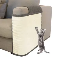 Evcil hayvan ürünleri 2022 yeni tasarım kedi scratch mat kanepe kalkanı doğal sisal mobilya koruyucu kedi tırmalama pedi mat