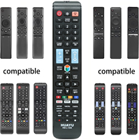Télécommande de remplacement à code fixe HUAYU RM-L1598 pour téléviseurs intelligents Samsung Bn59-01250a/Bn59-01259b/Aa59-00786a avec pile AAA