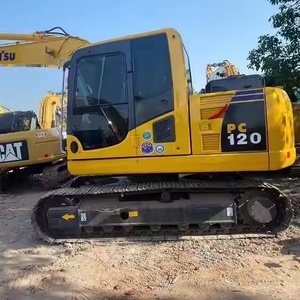 Excavadora KOMATSU usada de calidad perfecta, modelos PC120, bajas horas de trabajo, componentes centrales, caja de cambios de motor a la venta - Product Image 6