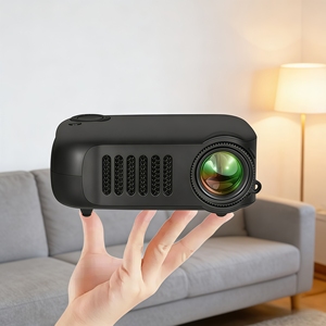 Proyector Portátil A2000 1080P HD LED con Enfoque Automático, Mini Cine en Casa para Contar Historias a los Niños, Altavoces Integrados, 1600 Lúmenes - Product Image 2