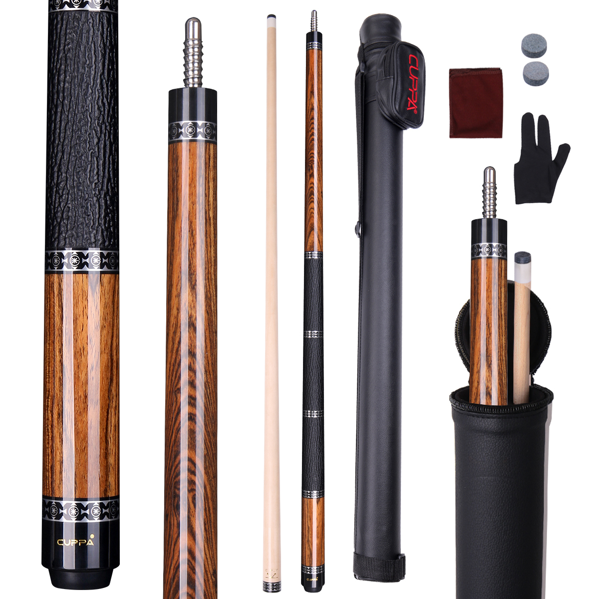 Dark Khaki Cue Set