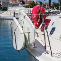 Stand Up Paddle (SUP) / Surf Board Rack Boat Rail Mount abrazadera en almacenamiento Transporte sostiene dos tablas