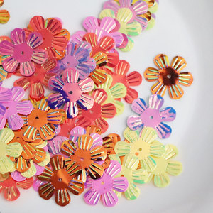 Confettis brillants en forme de coquillages de 14 mm, paillettes en PVC pour bricolage, confettis sirène, paillettes brillantes en forme de coquillages, paillettes en vrac pour couture - Product Image 4