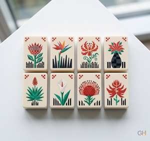 2026GH Fichas de Mahjong de Lujo Serie <span class=keywords><strong>Serengeti</strong></span> Blanco Marfil 160 Fichas para 4 Jugadores Portátil Estilo Americano Moderno Ecológico - Product Image 3