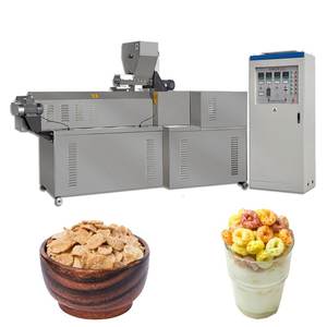 Horno comercial automático para cereales <span class=keywords><strong>de</strong></span> desayuno para niños (anillos, Valley Weitz, <span class=keywords><strong>bolas</strong></span> <span class=keywords><strong>de</strong></span> cacao <span class=keywords><strong>de</strong></span> <span class=keywords><strong>miel</strong></span>, copos <span class=keywords><strong>de</strong></span> maíz) <span class=keywords><strong>con</strong></span> extrusora - Product Image 5
