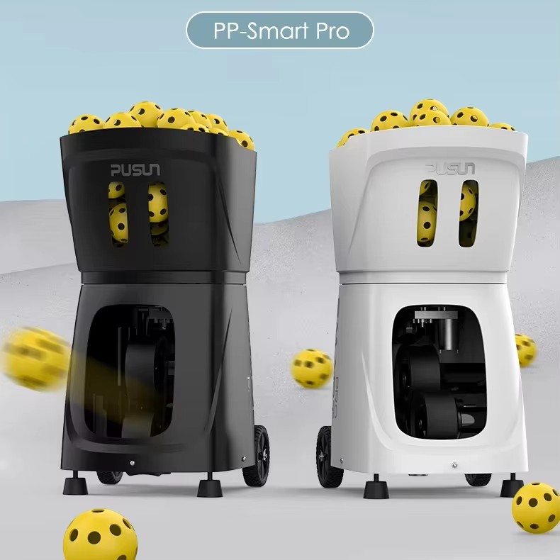 High Quality PP-Smart Pro Portable Waterproof Durable Pickleball Machine Remote Control Training Equipment for Kids 80pcs Balls