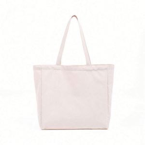 Sac fourre-tout en toile de coton vierge écologique personnalisé pour femme, idéal pour le shopping – Vente en gros - Product Image 3