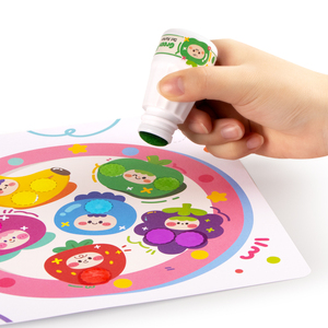 Marqueur à points lavable 30 ml avec logo personnalisé, parfumé et mignon, 18 mm, pour gribouillage d'enfants, marqueur de graffiti aléatoire - Product Image 5