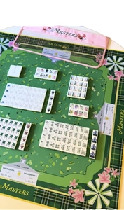 Luxury Portable <b>Golf</b> Masters American Mahjong Tiles HaloOne 160 Pcs Engraved Acrylic Mahjong Set with Designer Bag Non-slip <b>Mat</b> - Product Image 3