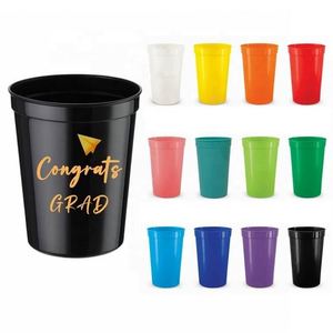 Custom Logo Promotional Eco-friendly Wood Cups-Reusable 16oz 32oz <b>Stadium</b> Cups Silk <b>Screen</b> Printing Food Contact Safe - Product Image 1