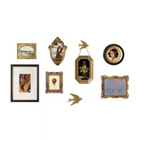 Marco de Fotos de Resina Estilo Barroco Europeo Antiguo, Creativo, Hecho a Mano, Ecológico, Personalizable, Tallado, Decoración para el Hogar, Venta al Por Mayor