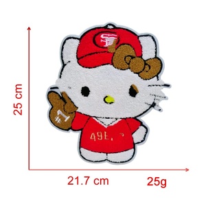 แพทช์ปักลายคิตตี้สำหรับฟุตบอล ลดราคาพิเศษ แพทช์รีดติดลายโลโก้ทีมฮิวสตัน แอสโทรส สำหรับเสื้อผ้ากีฬาและยีนส์ - Product Image 4