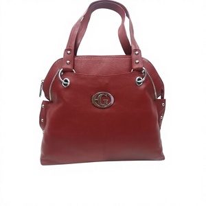 Bolso de Mano Clásico Rojo para Mujer, de Cuero Genuino, con Cierre de Cremallera, Resistente al Agua, Capacidad de 1L, Dos Asas, Portátil, para el Día de San Valentín - Product Image 2