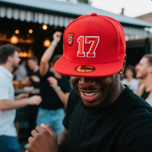 Nouveaux produits dans la tendance 2025 Rock Hats Flat Brim Logo de broderie personnalisé Chapeaux pour hommes Snapback - Product Image 3