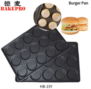 Bakepro Thương Mại 4 Inch 15 Nướng Khuôn Vòng Burger Không Dính Nướng Khay Bánh <span class=keywords><strong>Hamburger</strong></span> Bánh Mì Bakeware Baking Pan - Product Image 4