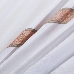Set di biancheria da letto Hotel e ospedale in cotone bianco di lusso-<span class=keywords><strong>copripiumino</strong></span> doppio formato e federa include lenzuola piatte e attrezzate - Product Image 6
