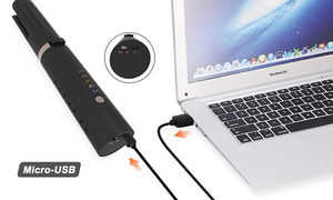 เครื่องหนีบผมไร้สาย USB แบบพกพา, เครื่องม้วนผมและเครื่องยืดผมลมเย็นแบบ2 in 1สำหรับเดินทาง - Product Image 3