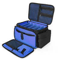 Sac de transport en toile de bâche 600D haute capacité avec logo personnalisé pour équipement DJ, câbles, fichiers, CD, disques et orgue électronique – Durable
