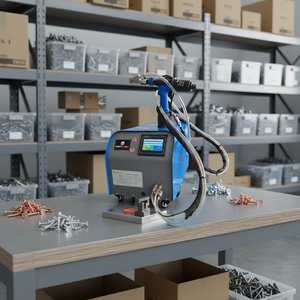 Máquina <span class=keywords><strong>Remachadora</strong></span> de Fácil Operación Easytech, Herramienta Neumática Manual <span class=keywords><strong>para</strong></span> Remaches Pop, <span class=keywords><strong>para</strong></span> Bolsos de Cuero, Jeans, Fijación de Telas - Product Image 1