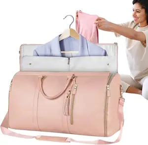 حقيبة سفر مخصصة بسعة كبيرة حقيبة سفر مخصصة للتخزين مخصصة للرطب والجاف حقيبة يد أعمال حقيبة أمتعة سفر