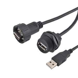 Dajiang Tùy Chỉnh <span class=keywords><strong>USB</strong></span> 2.0 Không Thấm Nước IP67 Nam Cho Nữ Kết Nối Tùy Chỉnh Dây Điện Khai Thác Với 12V Biến Áp Cáp <span class=keywords><strong>USB</strong></span> - Product Image 1
