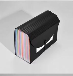 Custom Rainbow Expanding Accordion <b>File</b> <b>Folder</b> PVC Paper A5 A4 Size 12 Pockets Multi Section Office Organizer - Product Image 4