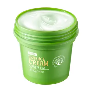 Green Tea Essence Cream 40g Moisturizing Moisturizing Skin Care Products Wholesale Price Green Adults Anti-aging Cream Female