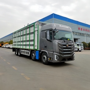 <span class=keywords><strong>Camion</strong></span> Diesel Foton 8x4 per Trasporto Bestiame e Pollame, <span class=keywords><strong>Camion</strong></span> a 3 Piani in Alluminio per Trasporto Animali - Product Image 2