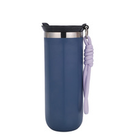 350ml 500ml Tasses à café de voyage personnalisées sous vide thermique en acier inoxydable isolé de qualité alimentaire