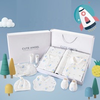 Lot de 19 ou 24 pièces de vêtements pour nouveau-né en coton 100 %, coffret cadeau de naissance pour bébé, vente en gros