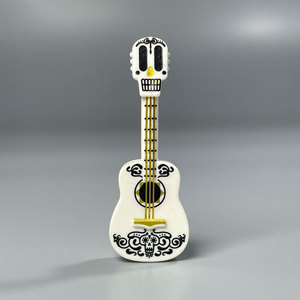 Accessori per Costruzioni in Miniatura, Oggetti di Scena Portatili per Personaggi 25975 Strumento Musicale 27989 Chitarra 11640 Palco Musicale - Product Image 3