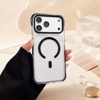 Coques de téléphone transparentes en vrac, PC minimaliste, protection renforcée des coins pour iPhone