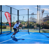 Kit modulaire Padel Court Assemblage rapide pour les clubs sportifs