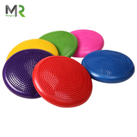 Offres Spéciales Pilates coussin d'équilibre en PVC disque d'équilibre gonflable coussin oscillant coussin de disque de yoga avec pompe à main