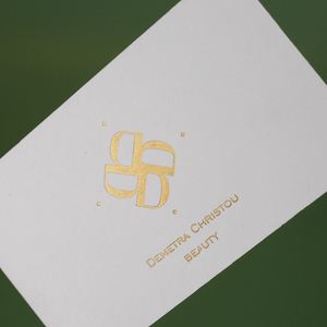 Tarjeta de Visita Personalizada de Lujo con Relieve, Impresión de Tarjetas de Presentación con Estampado en Dorado, Tarjeta de Agradecimiento para Pequeñas Empresas - Product Image 2