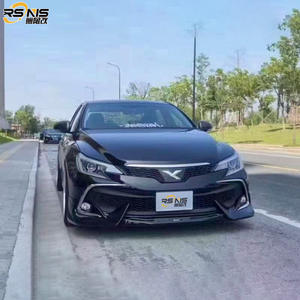 Pour <span class=keywords><strong>Toyota</strong></span> Mark X Ruizhi 2010-2017 amélioré 2018 Mona Lisa pare-chocs avant lèvre avant qualité usine pas d'installation de perçage - Product Image 5