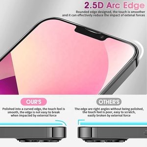 Kính bảo vệ cho iPhone 16e 16 15 14 13 12 11 Pro Max bảo vệ màn hình cho iPhone x XR XS max 6S 7 8 cộng với kính cường lực - Product Image 6