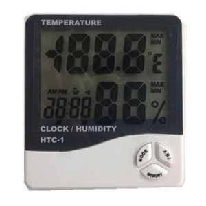 Kỹ thuật số LCD Bảng điều chỉnh nhiệt kế và ẩm kế nóng trong bán hàng - Product Image 3