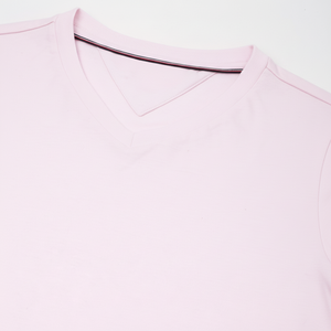 Fashion <b>V</b> <b>Neck</b> <b>T</b> <b>Shirts</b> <b>Men</b> Summer Casual Cotton Brand <b>T</b> <b>shirt</b> Wholesale Apparel - Product Image 1