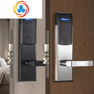 Serrure de porte électronique intelligente pour hôtels, avec carte RFID, en acier inoxydable - Product Image 5