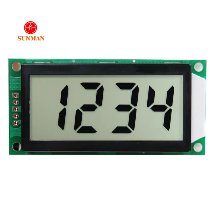 Aangepaste Tn/Va Segment Lcd-scherm Voor Klok Timer