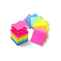 Bloc de Notas Adhesivas Fáciles de Pegar para Estudio, Trabajo y Vida Diaria, Notas Adhesivas de 3x3, Personalizadas, 50, 100, 200 Hojas, Blocs de Notas Coloridos