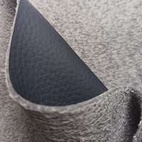 Umwelt freundliche PVC-Mikrofaser-Litschi-gemustertes Leder lösungsmittel frei für Auto-Innen sitze Sofas Kissen beutel
