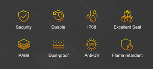 ขั้วต่อชนิด T ที่มีคะแนน IP68กันน้ำขั้วต่อชนิด ttype M25T IP68กันน้ำขั้วต่อสำหรับไมโครอินเวอร์เตอร์พลังงานแสงอาทิตย์ - Product Image 5