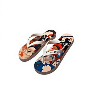 Tongs personnalisées à bout ouvert en caoutchouc EVA du Vietnam, motif imprimé ou collé, sandales d'extérieur de haute qualité pour hommes et femmes - Product Image 1