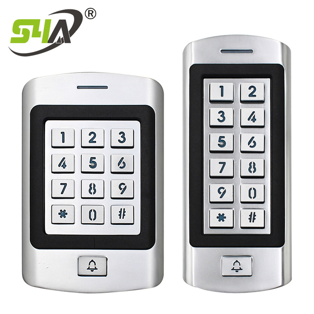 Metal Access Control Keypad with 433mhz Remote Controller