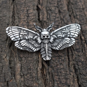 เข็มกลัดผู้หญิงลายแม่มดฮาโลวีน หัวกะโหลก <span class=keywords><strong>ผีเสื้อ</strong></span> แมลงปีกแข็ง - Product Image 1