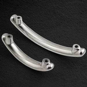 Poignée en acier inoxydable en forme d'arc 100-150 mm, poignée de porte et de fenêtre industrielle, montage en surface, installation facile - Product Image 2