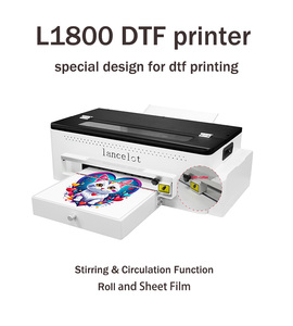 طابعة DTF مع رأس طباعة L1800 ودورة حبر أبيض وسهولة التشغيل لطباعة الملابس - Product Image 1