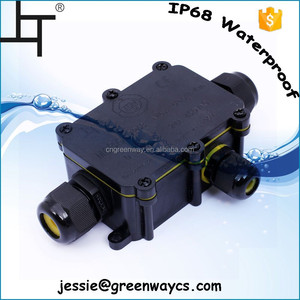 Терминалы блок электрический <span class=keywords><strong>3</strong></span>-сторонний наружный распределительный коробка водонепроницаемый кабельный разъем для электрических соединений IP68 - Product Image 4